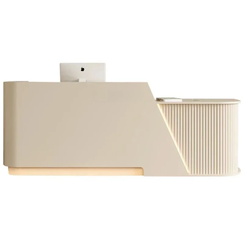 

Stylish Versatile Modern Computer Reception Counter Checkout Minimalist Reception Desks Restaurant Table Counter Furniture