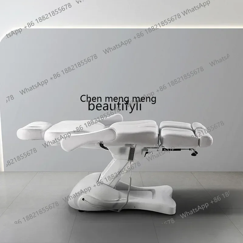 D178 Electric beauty bed, body massage, lifting multi-function, special high-end split-leg rotating tattoo embroidery chair d96