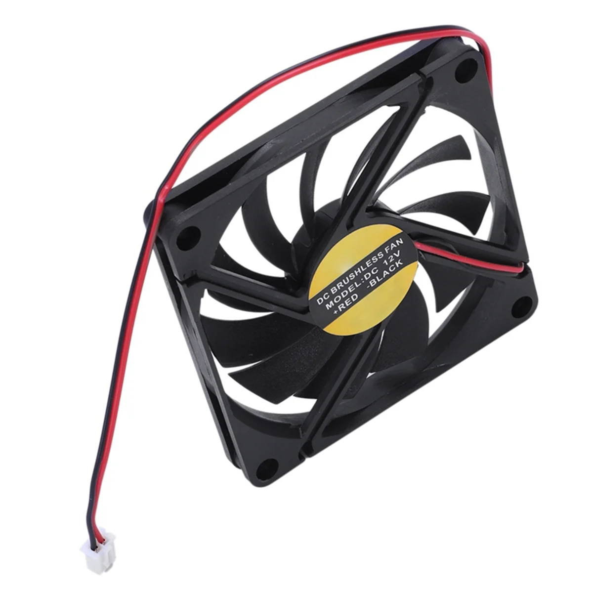 80mm 2 Pin Connector Cooling Fan Low Pressure for PC Computer Case CPU Cooler Radiator