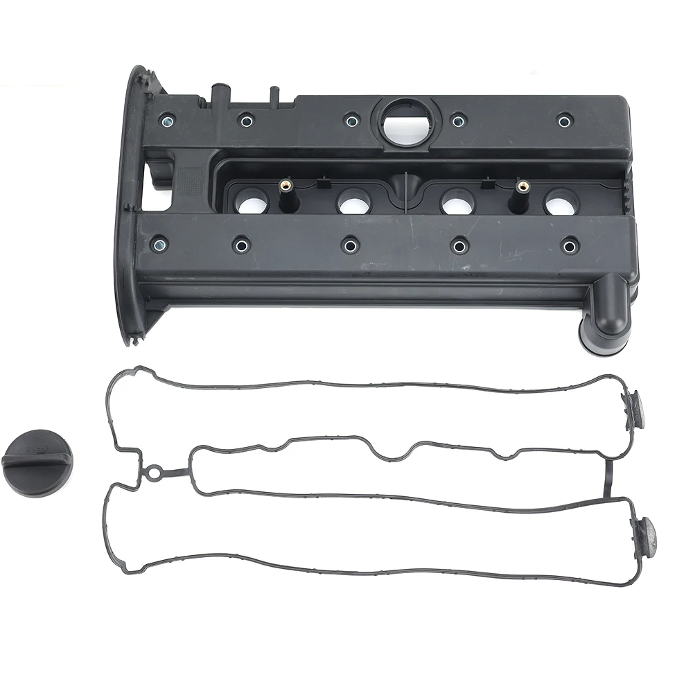 Auto Cylinder Head Valve Cover Suit for Chevrolet Optra 2005 2006 2007 2008 2009 2010 ABS Replacement Black Car Parts 92068243