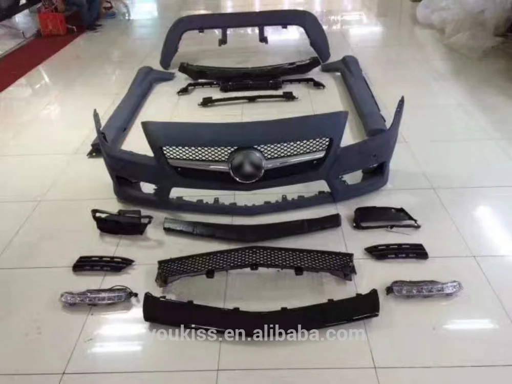 PP material body kits for Mercedes benz SLK class R172 upgrade AMG body kit 11-14