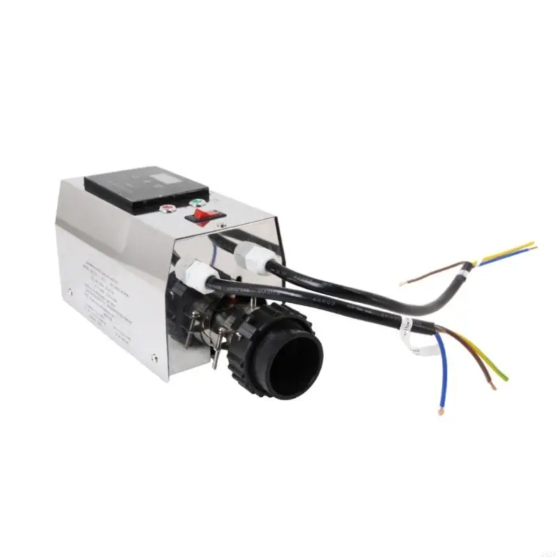 

Pool Heater Thermostat 220V 3KW Hot Tub Heaters Thermostat with LCD Display for Small Pool, Hot Tub, Bathtub