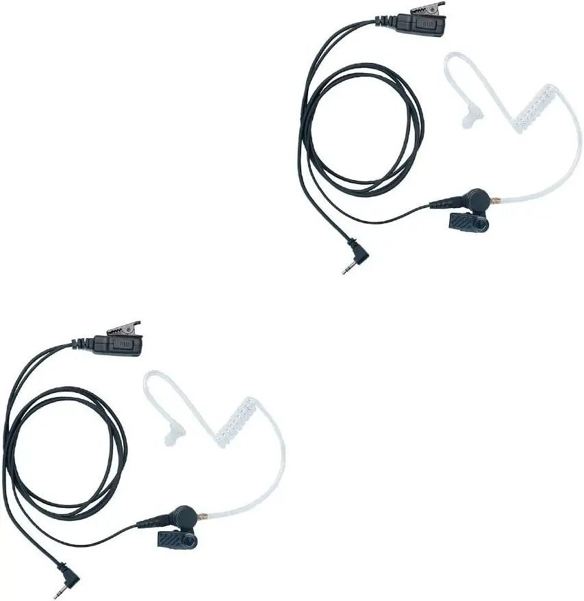 

1 Pin 2.5MM Nipple Covert Acoustic Tube Earpiece Headset with MIC PTT for Motorola Talkabout MH230R T200 T260 T460 T600 MR350R