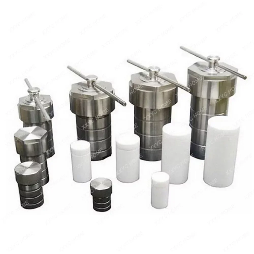 5-500ml Hydrothermal Autoclave Reactor with PTFE Chamber Hydrothermal Synthesis