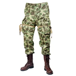 WWII WW2 US 101ST Air Force M42 Uniforms Camo Trousers Paratroopers Pacific Duck Camouflage Pants