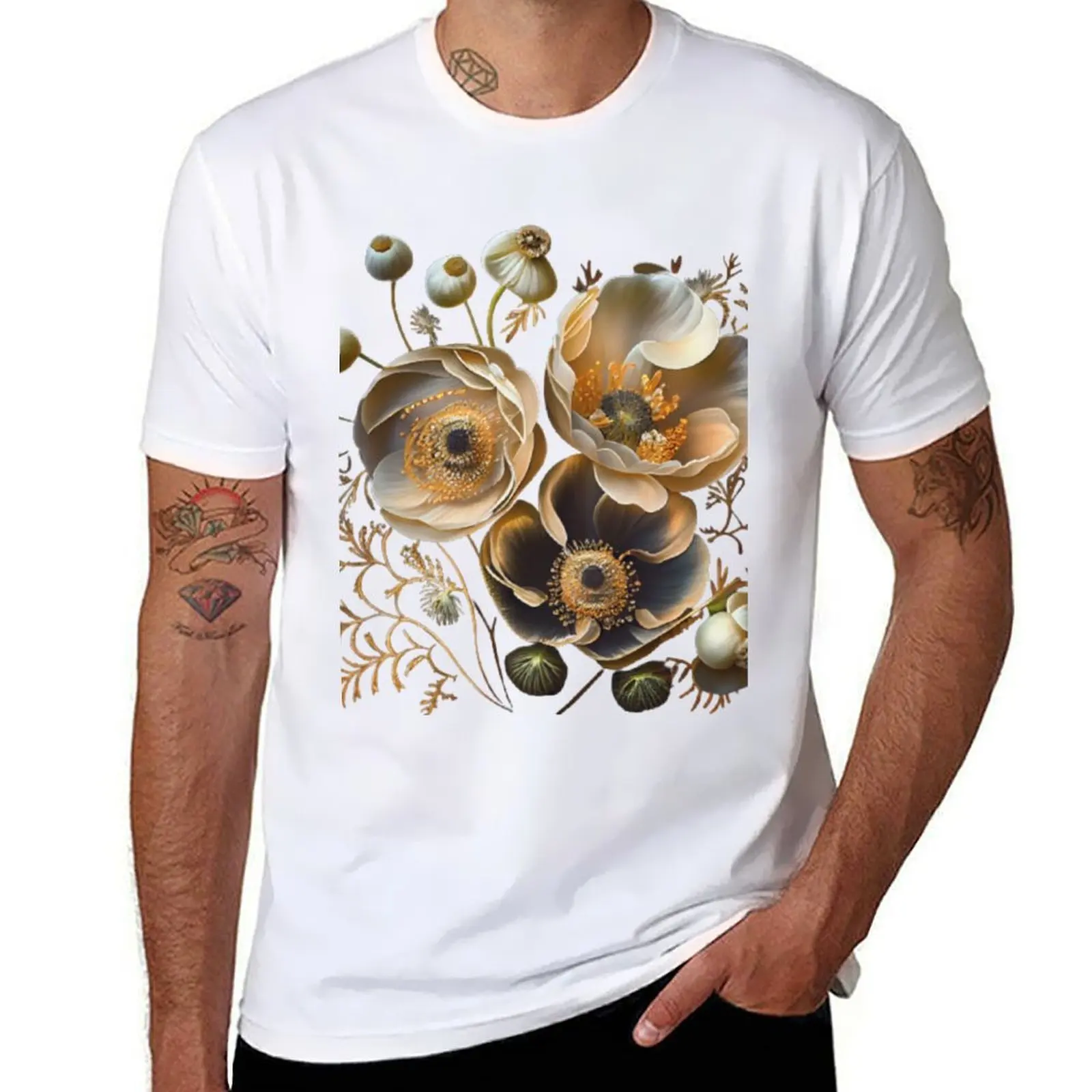 

Etheral flowers T-Shirt man t shirts high quality luxury brand essential t shirt T-Shirt