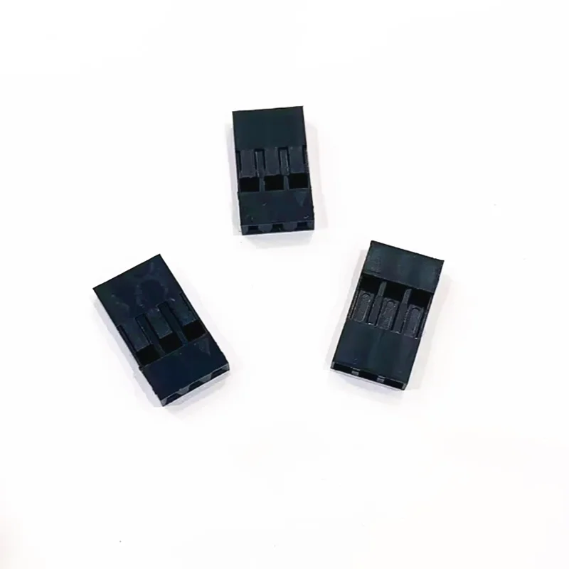 200pcs 2.54mm Pitch 1P Dupont Housing Plastic Shell Terminal 1Pin Jumper Wire Housing Connector