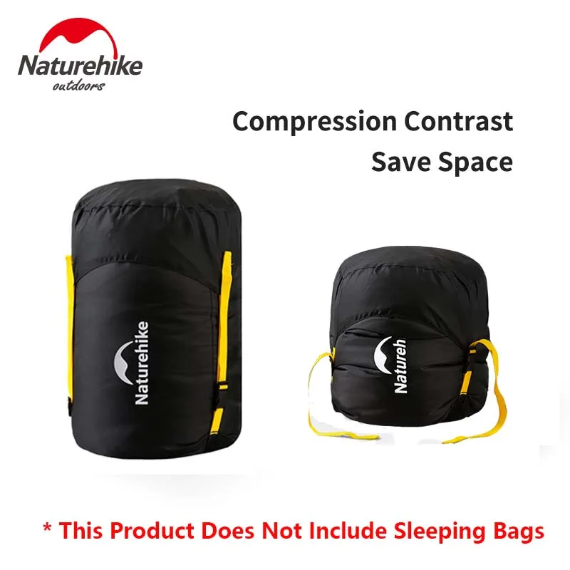 

Сумка для хранения Naturehike, компрессионная сумка, водонепроницаемая внешняя сумка из ткани Оксфорд 300D, многофункциональная сумка для хранения, подходит для спального мешка