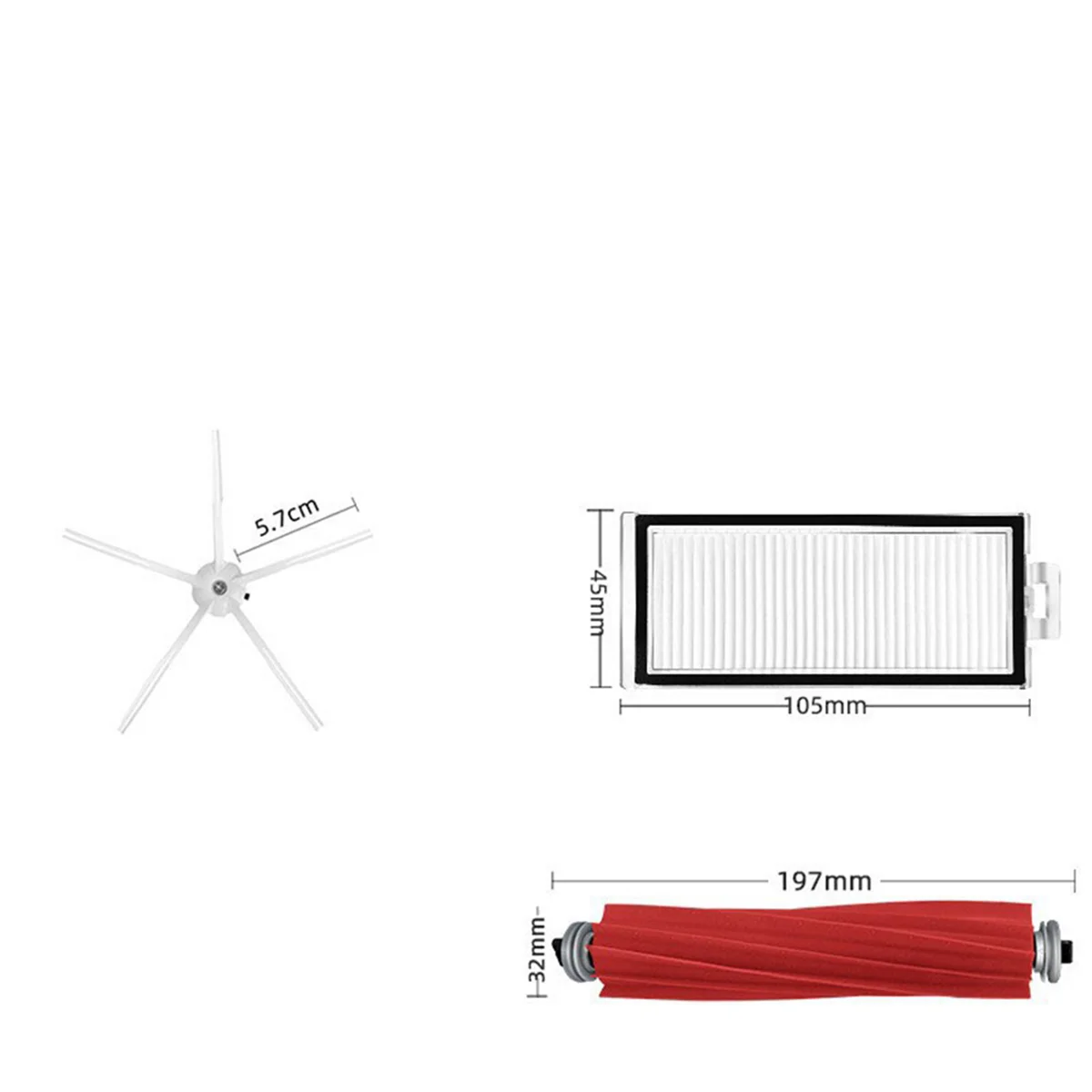 كيس غبار من القماش الممسحة بفلتر HEPA لاستبدال قطع غيار المكنسة الكهربائية الروبوتية Max / Max+ / T8