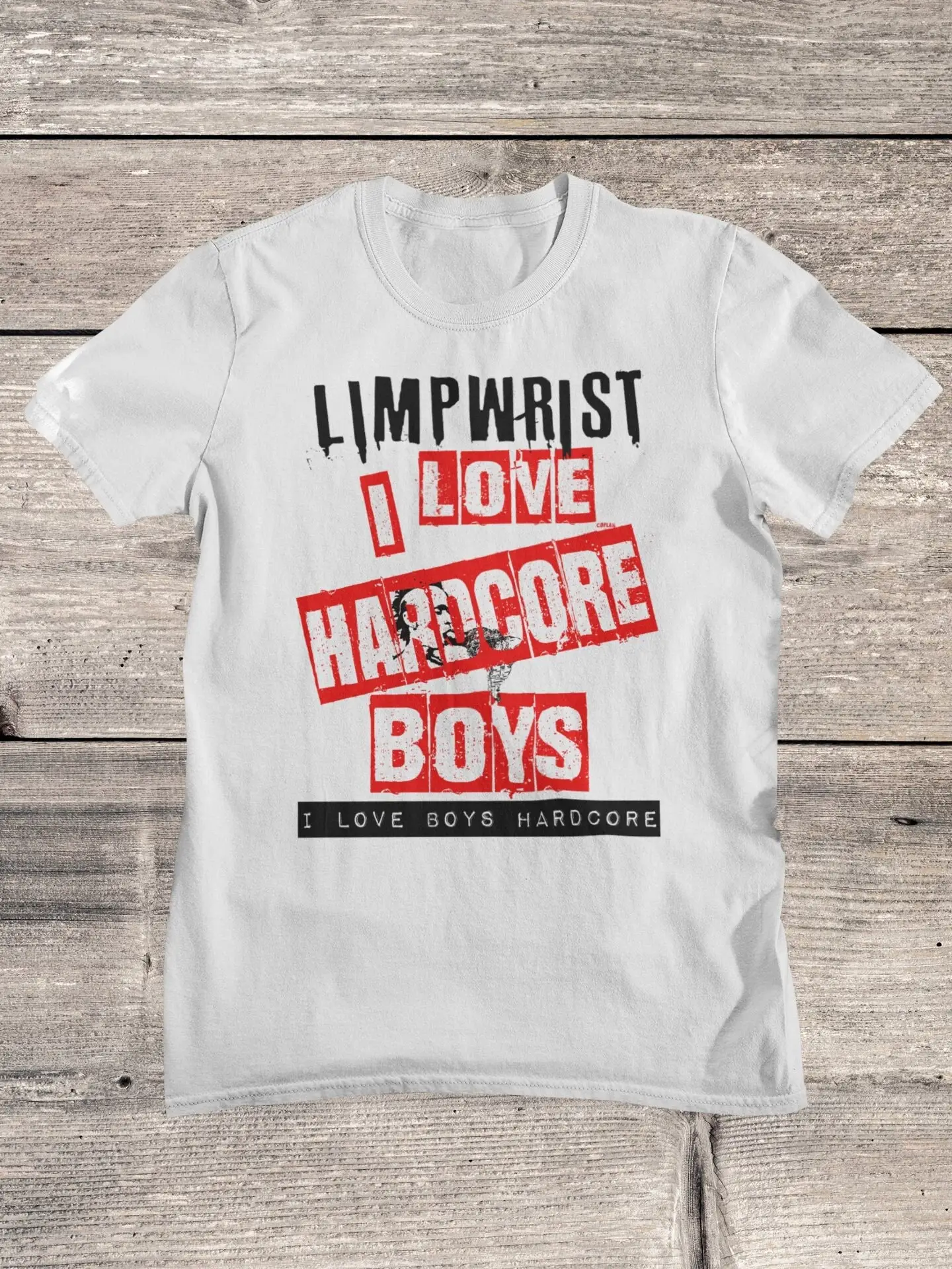 Limp Wrist T Shirt Hardcore Punk Queercore Trans Feminist Band Rocker Clothing