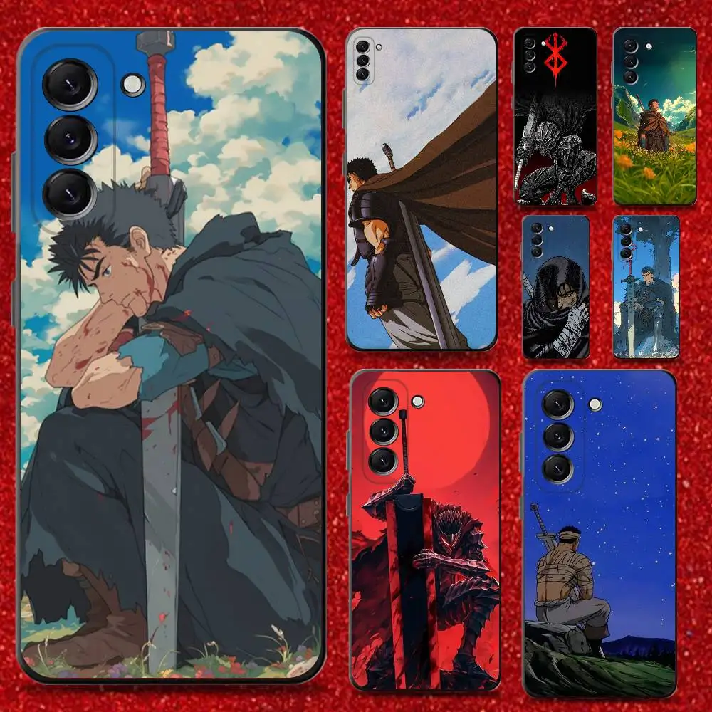 

Berserk L-lockscreens-ES Phone Case For Samsung Galaxy A13,A21s,A22,A31,A32,A52,A53,A71,A80,Soft Black Shell