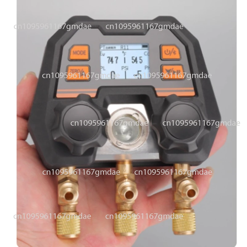 Bluetooth Wireless APP Digital Doppel Meter Ventil Elektronische Digitale Manometer Schnee Kältemittel Fluorid Meter Gruppe DMG4B