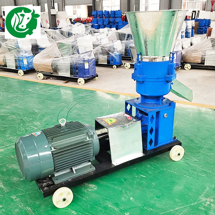 New Automatic 220V 200kg/h Feed Pellet Machine For Chicken Fish Shrimp Sheep Cattle Farm Use