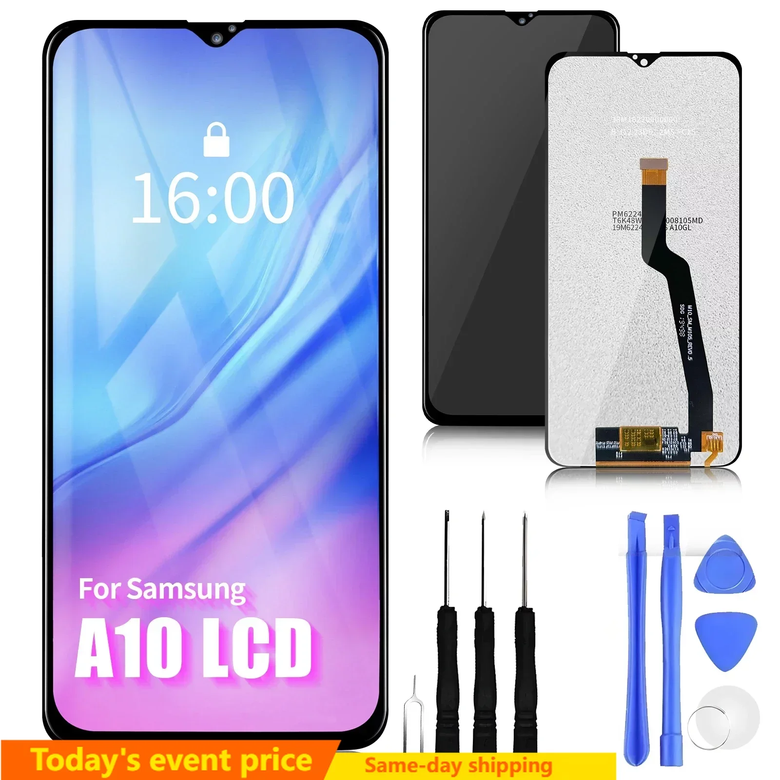Оригинальный экран для Galaxy A10, сменный экран для Samsung a10, дисплей Мобильный телефон lcds для Samsung A10, A105, M10, ЖК-дисплей