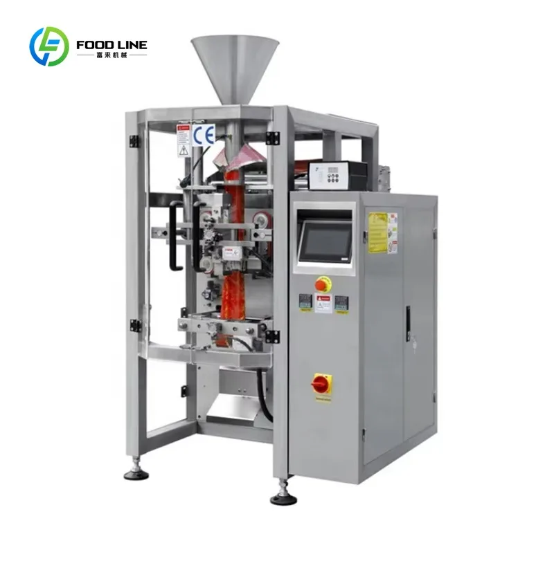 Vertical Form Fill Seal Machine for Spice Milk Flour Starch Powder Pouch Packaging Production Line Custom