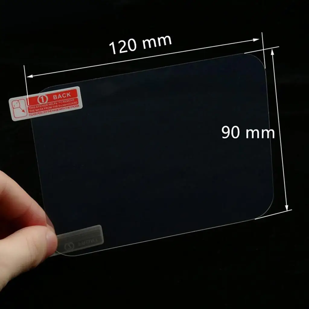 Car HUD Reflective Film Static PET Transparent Anti Fingerprint Waterproof Screen Protector for Safe Driving Display