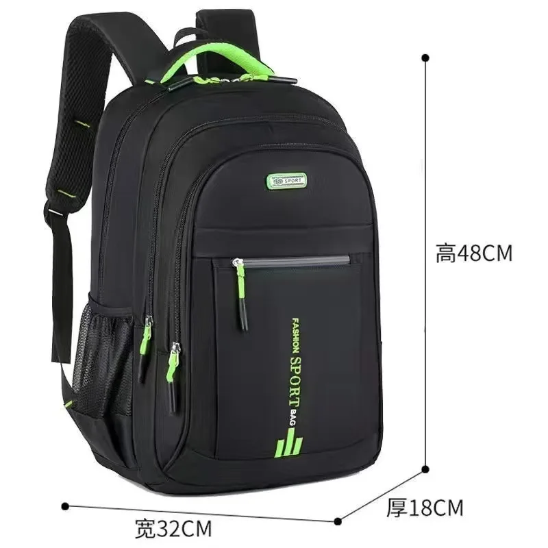 Good Quality Multilayers Men's Large Capacity Business Laptop Backpack Women's Travel Bag High School Double Shoulder Bags