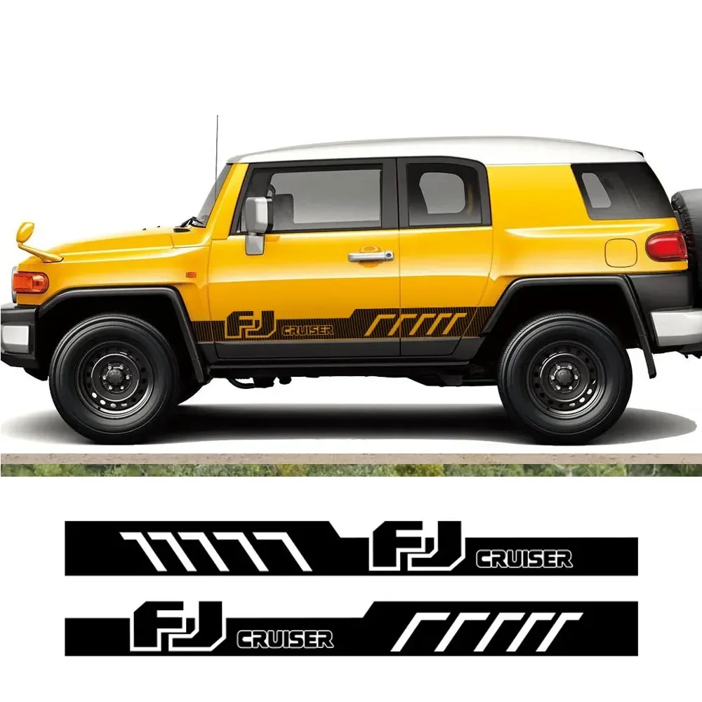 

2 шт., наклейки на автомобильные двери для Toyota FJ CRUISER