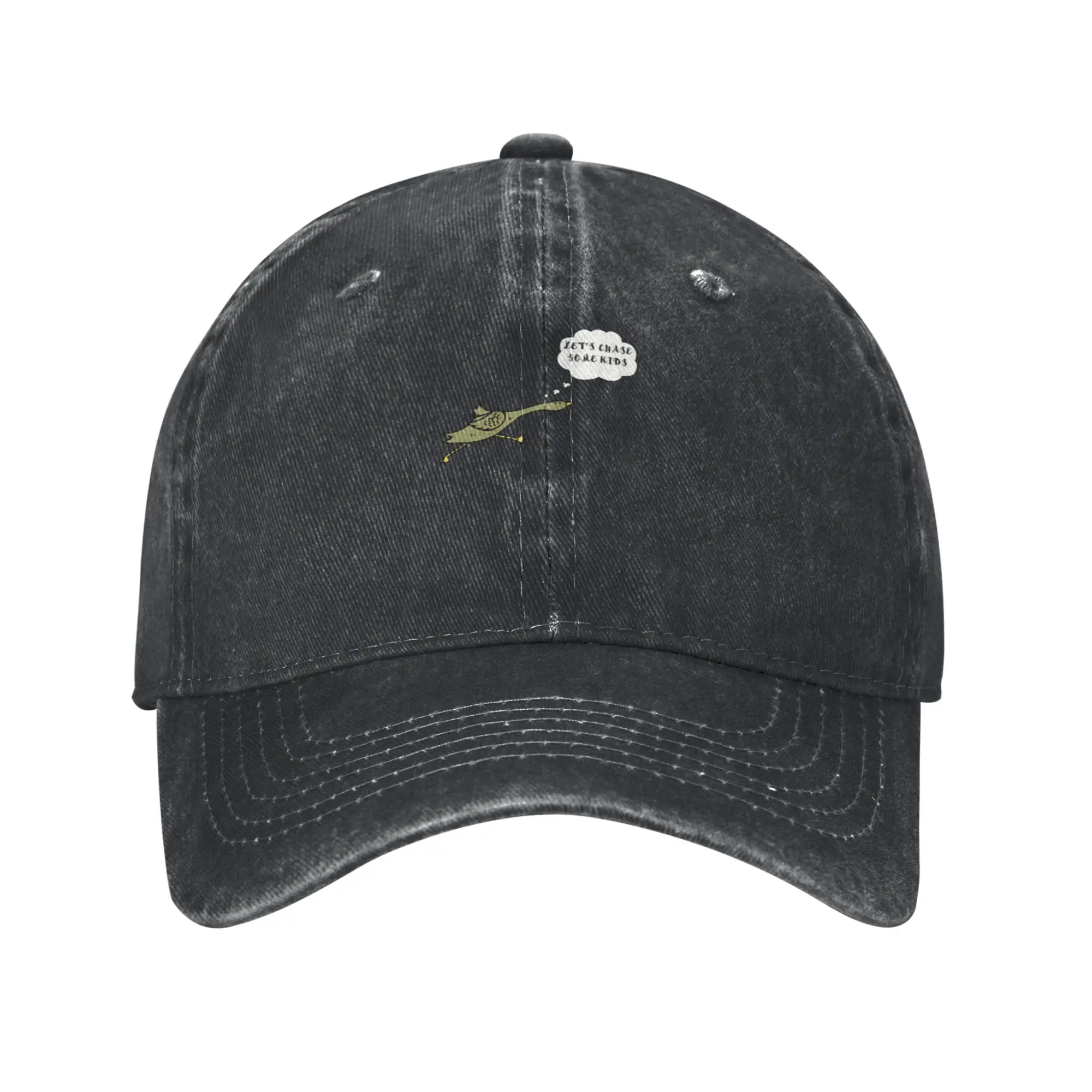 funny goose  goose chasing people goose band Fashion Baseball Cap  Dad Hat Luxury Woman Hat  Youth Activity Luxury Woman Hat
