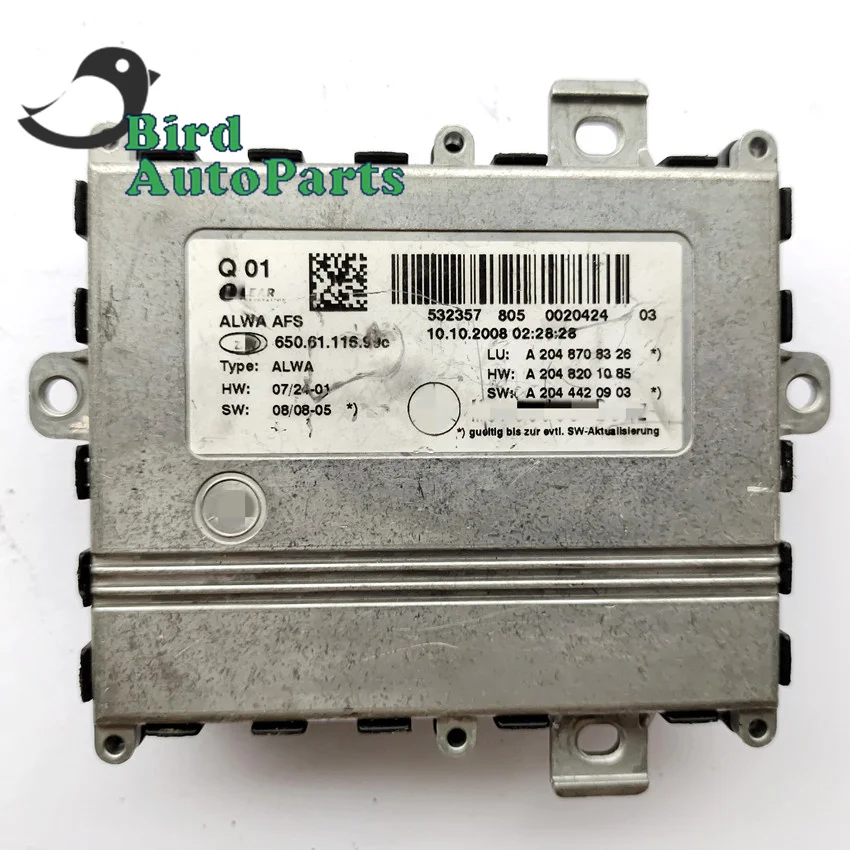 650.61.116.99C Original A2048708326 Headlight Ballast Control Module For Mercedes-Benz X204