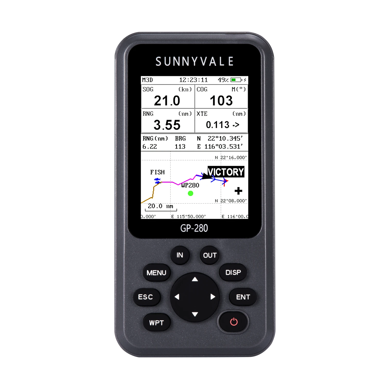 Handheld GPS Navigator Marine