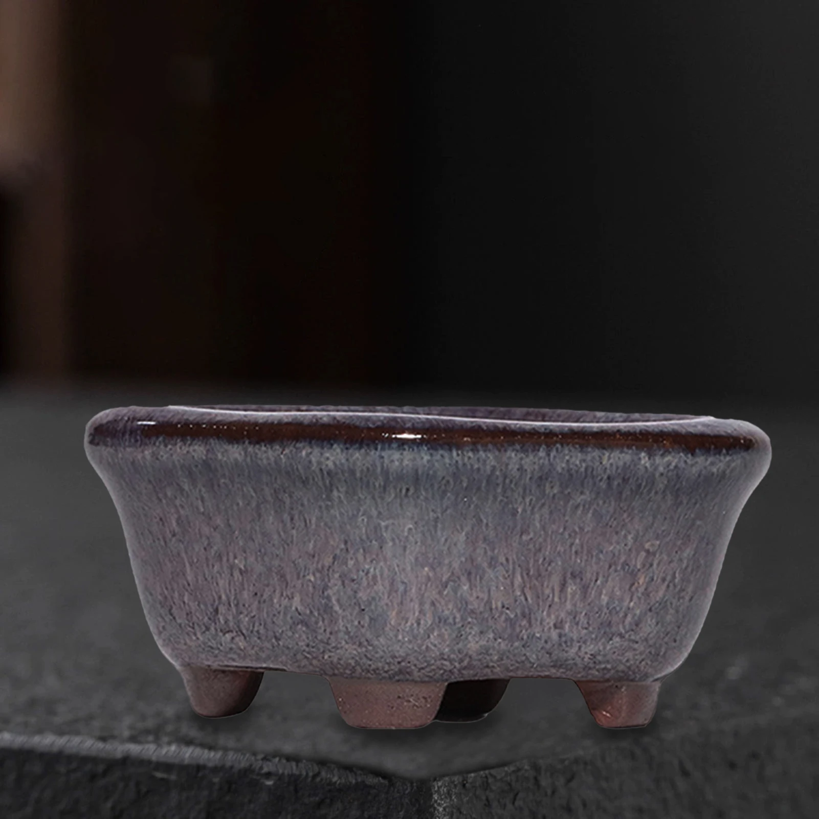 Tagine Clay Pot - Mini Purple Clay Succulent Pot Creative