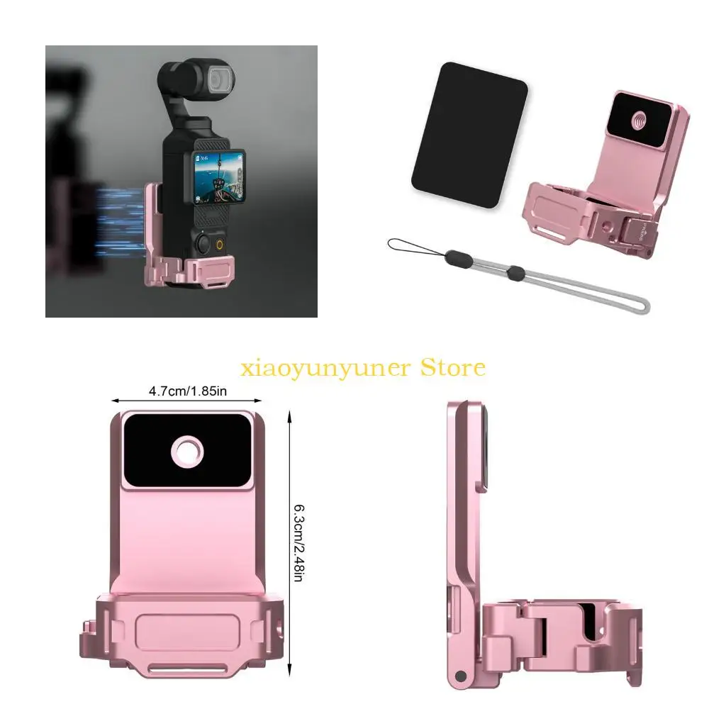 

P9JB Tool Меньше съемного алюминиевого сплава база камера безопасное магнитное удержание для съемок содержимого передачи видео