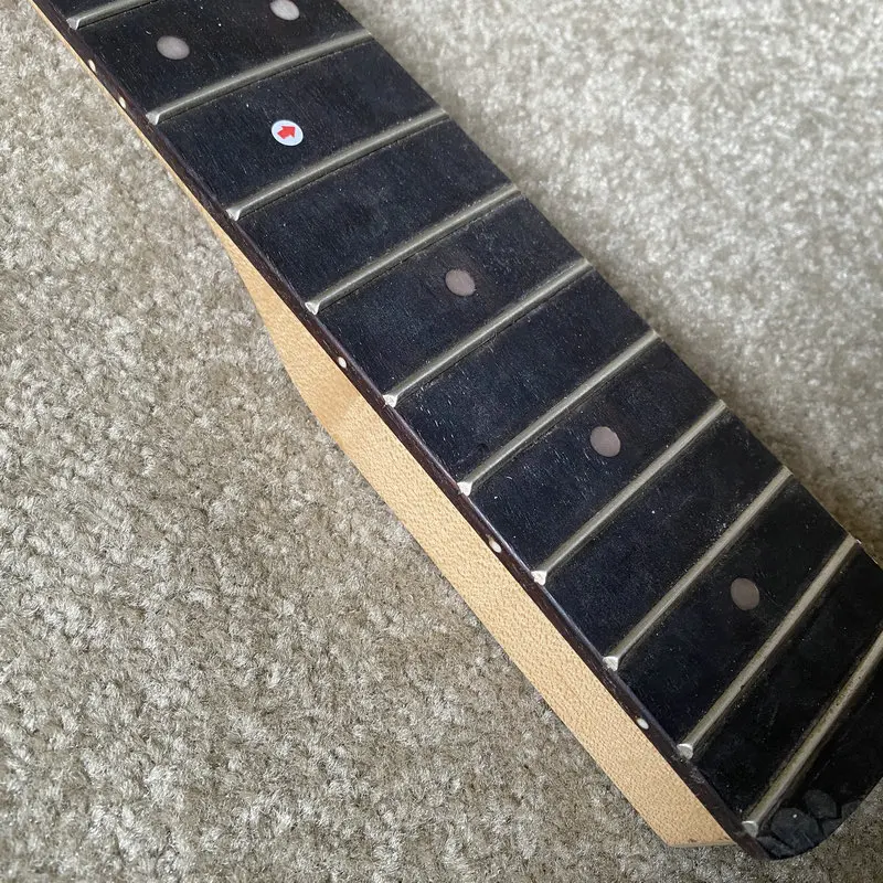 SN854 Right Hand 4 String Electric Bass Neck Semi Finished Version 20 Frets for Bass Guitar Replace and Personal DIY
