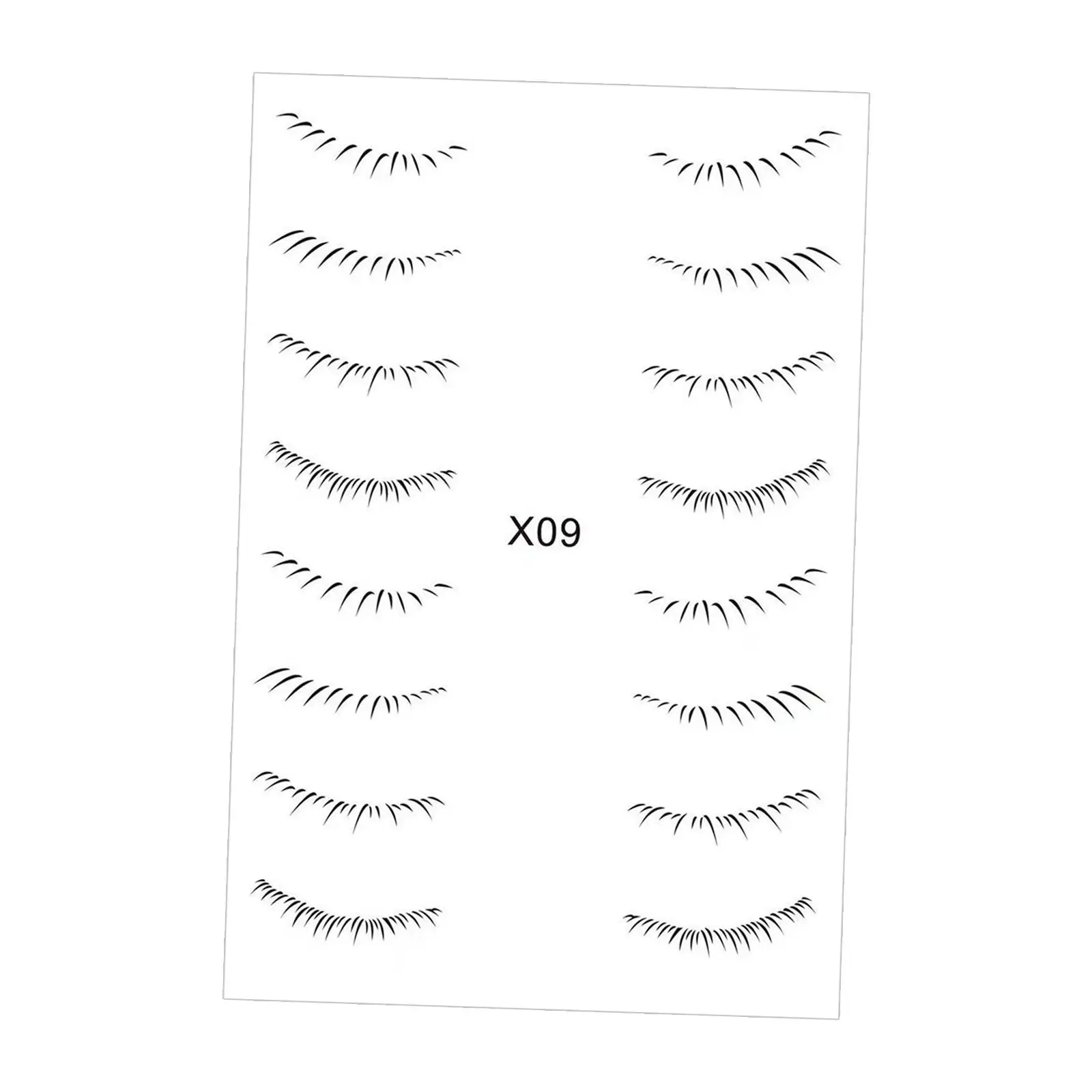 Simulación de pestañas postizas 3D, pegatinas para pestañas postizas, parche portátil debajo de las pestañas, pegatina para niñas y mujeres, regalos de cumpleaños