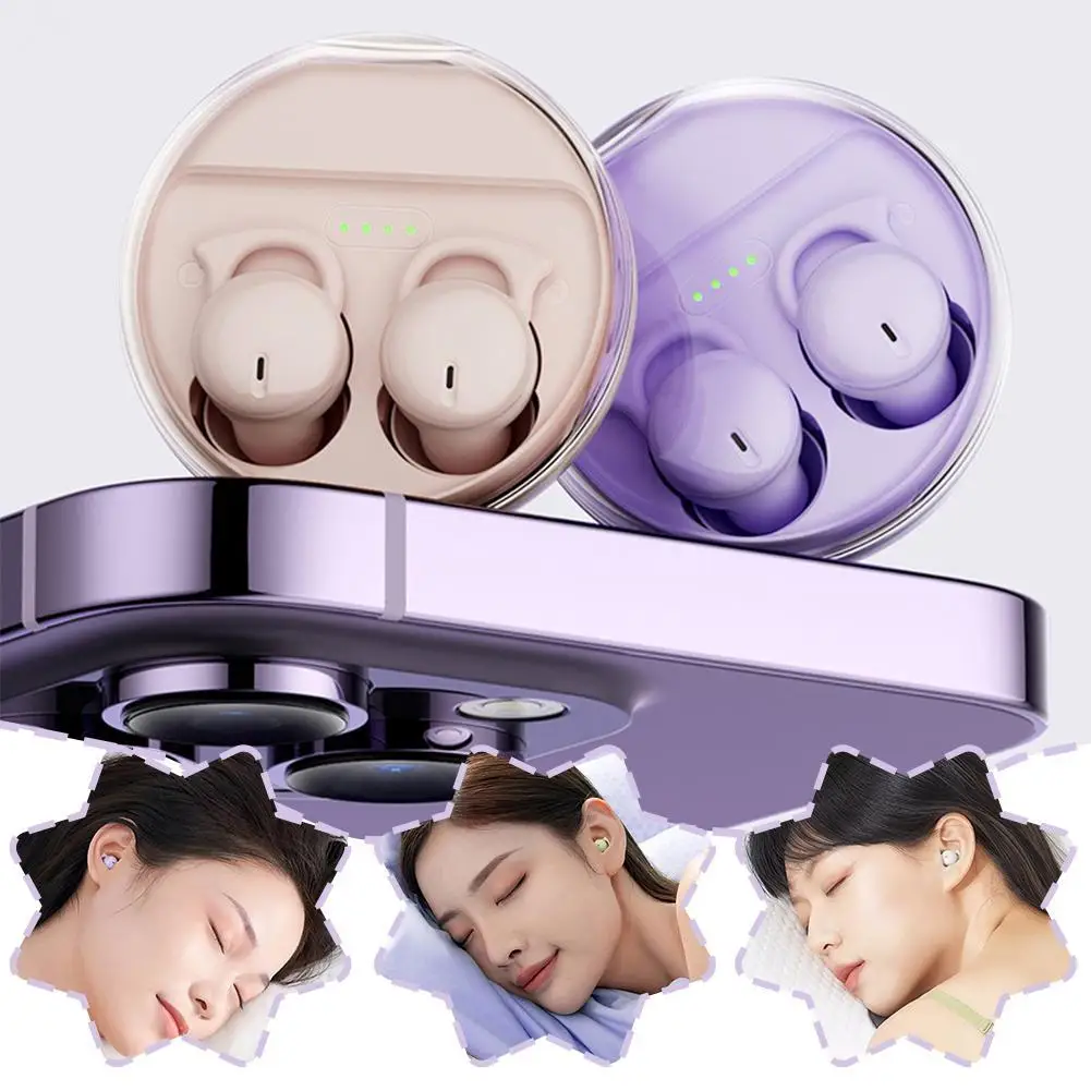 Wireless Sleep Earphones In-ear Mini Bluetooth Earphones Lying On The Side Without Feeling Wear Long Battery Life