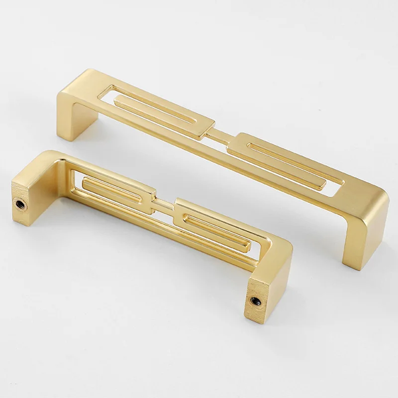 slim fit dress slacks 5 Pack Brushed Gold Cabinet Pulls 3