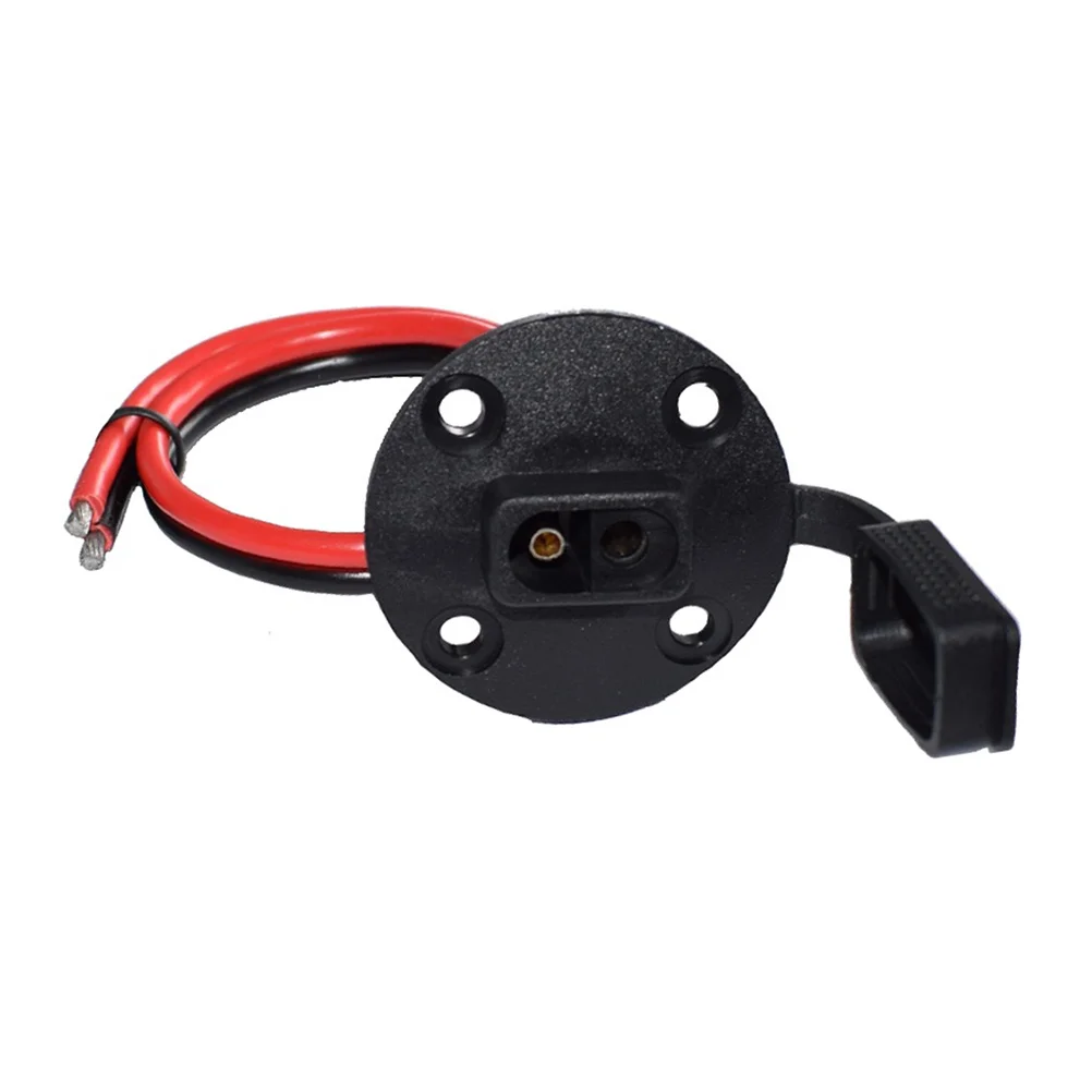 

12V 30A Sae Assembled Power Cable For Automotive Marine Rv Truck Hard Mount Eyelets Tin Coated Open End Sae Connectors Solar