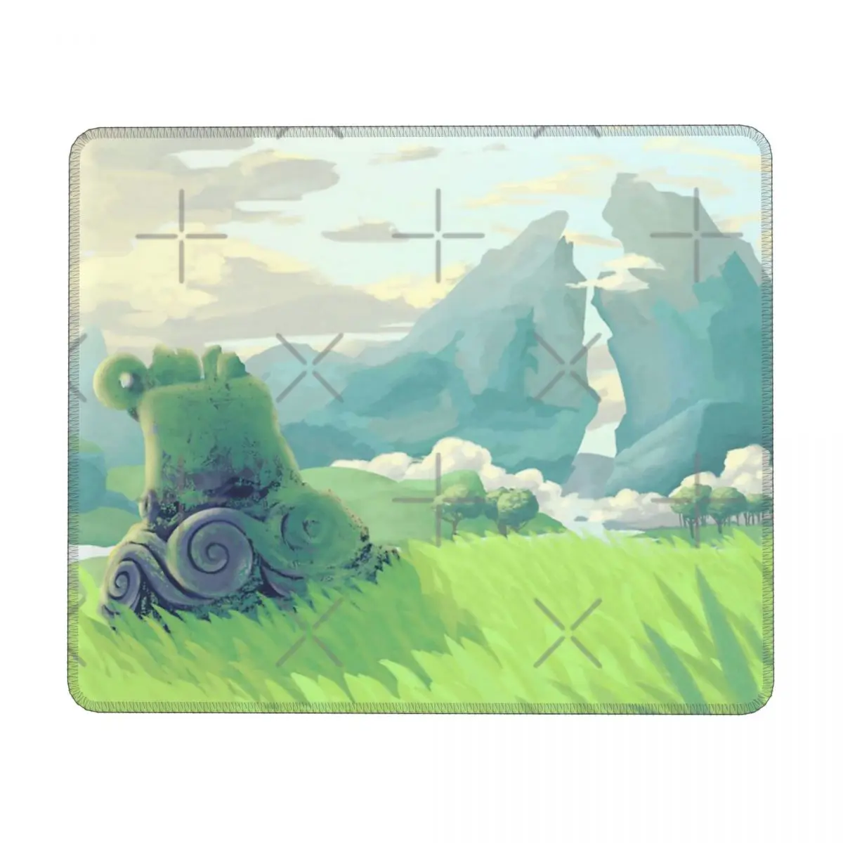 Almofadas de teclado de borracha Dueling Peaks