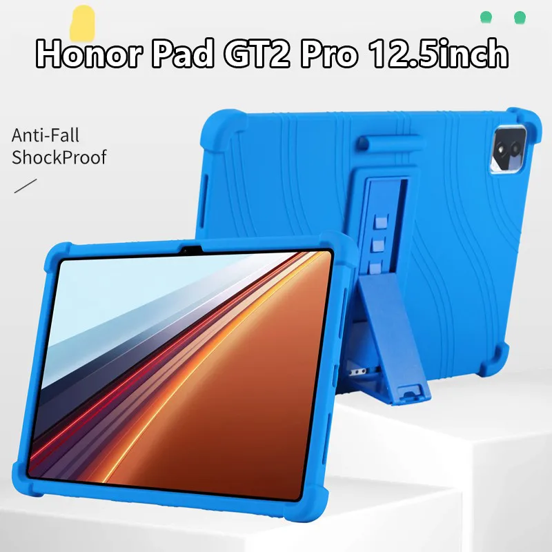 

Мягкий чехол для Honor Pad GT2 Pro 12,5 дюймов 2025 планшет безопасный противоударный силиконовый чехол-подставка