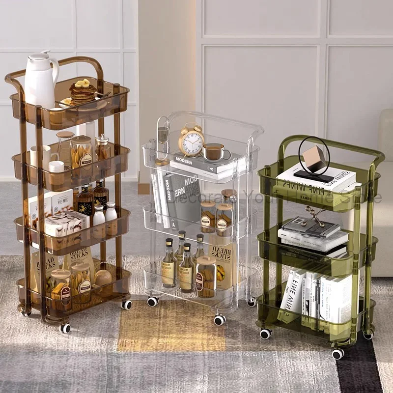 

Tea Tattoo Salon Trolley Rolling Equipment Work Storage Salon Trolley Beauty Makeup Carrinho Auxiliar Salon Furniture RR50ST