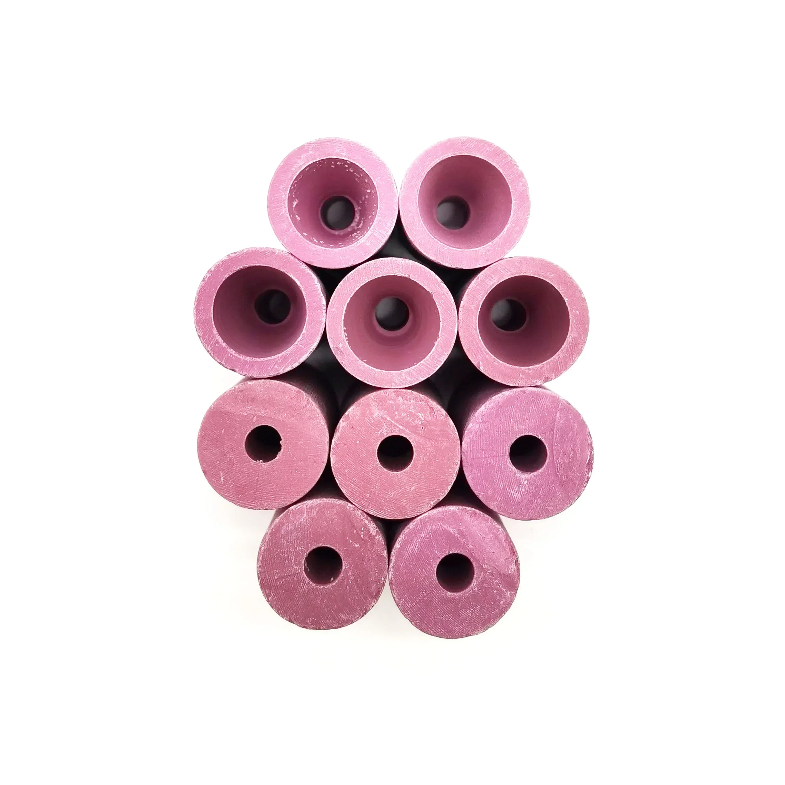 10 Pieces Sandblaster Gun Nozzles Sand Blaster Replacement Cylinder Ceramic Abrasive Tip for Blasting