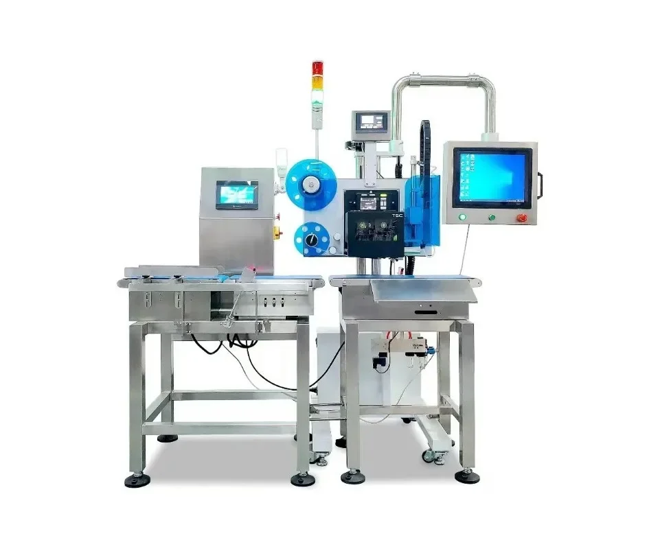 【2026】Vegetable Fruits Weighing Real-Time Printing Labeling Machine Weight Checker
