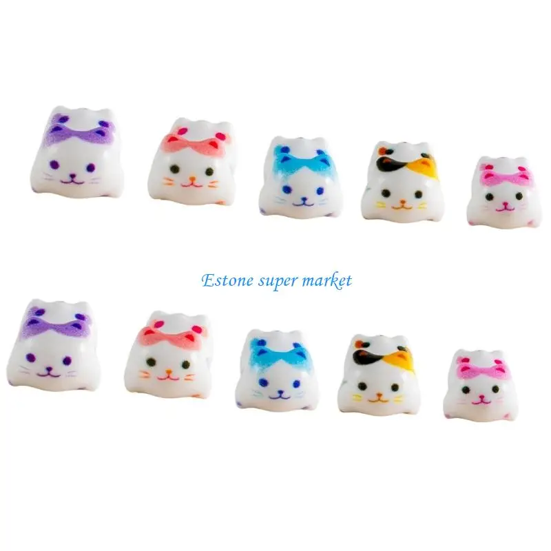 

090B DIY Maneki Neko Beads for Handmade Jewelry Crafts Stylish Bracelets Earrings
