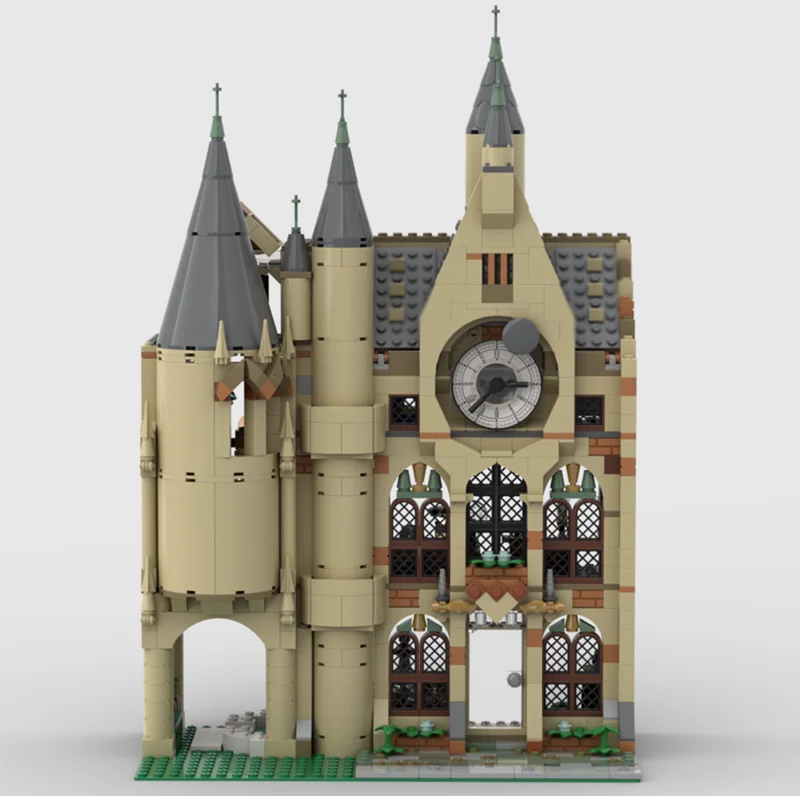 Moc قوالب بناء علم الفلك وبرج الساعة وزارة الدفاع نموذج التكنولوجيا وحدات المشهد الشهير لعبة المكعبات لتقوم بها بنفسك تجميع هدايا عيد الميلاد #3