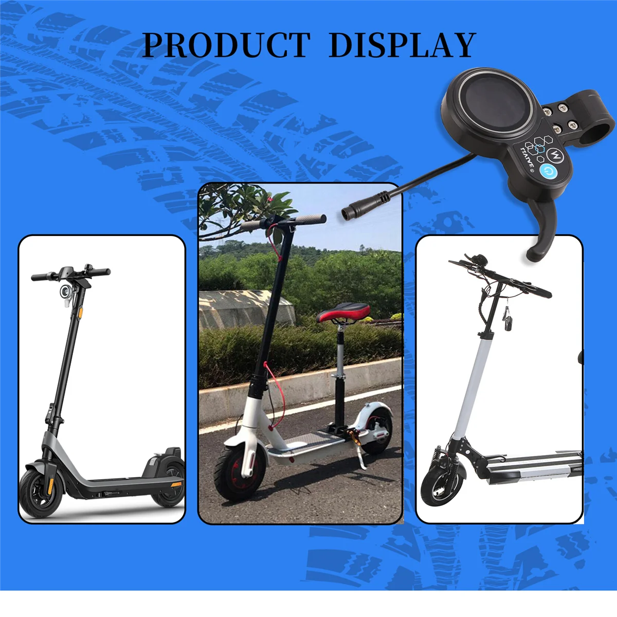 

【Прямая цена】LIVIAE 36 В-48 В 350 Вт, бесщеточный контроллер двигателя, ЖК-дисплей, панель дроссельной заслонки для большого пальца, электрические велосипеды, скутер