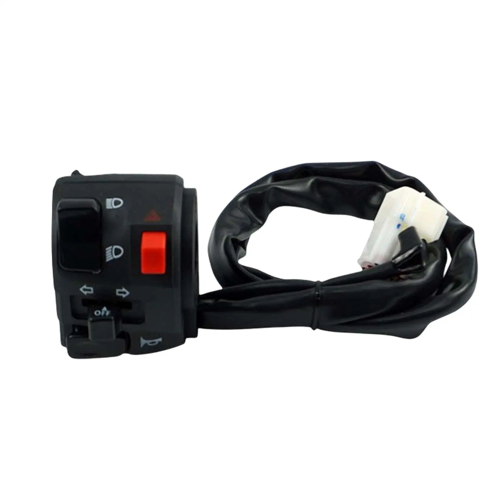 Sakelar Kontrol Stang Sepeda Motor Putaran Universal Praktis/8 Inci 22Mm