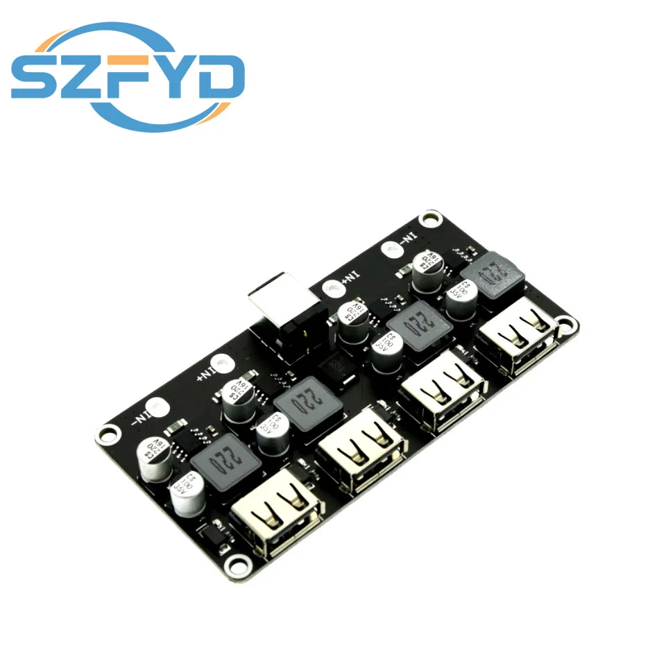 Cargador USB QC3.0 reductor 6-32V a 5V 3A módulo carga rápida - imagen 2