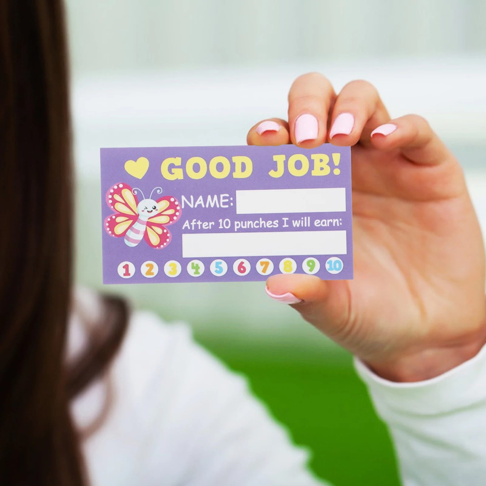 50 Sheets Cards Behavior Management Tools Student Punch Positive Notes Incentive Chart Classroom Positive Notes For Students