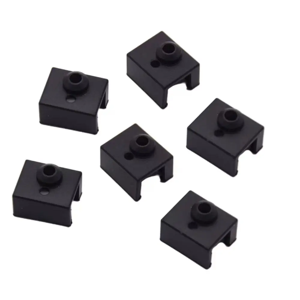 5Pcs/Lot Heater Block Silicone Cover Sock Heat Insulation Case For Sprite Extruder Ender-3 S1Plus/Ender 3S1/Ender-3 S1 Pro