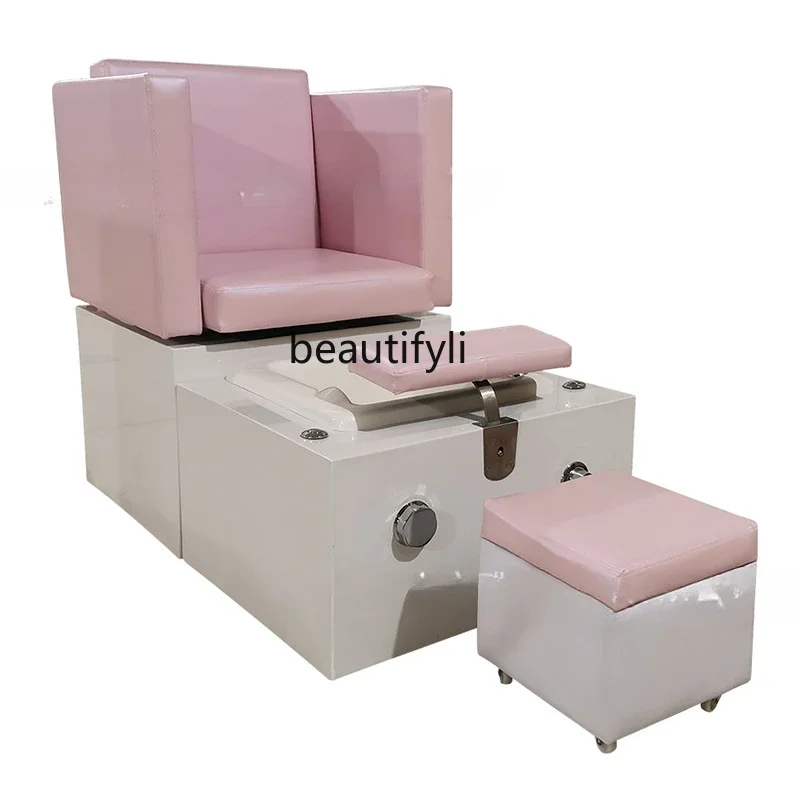 

Beauty Salon Club Nail Beauty Sofa Pedicure Chair Multifunctional Sofa Foot Bath Manicure Foot Bath Sofa