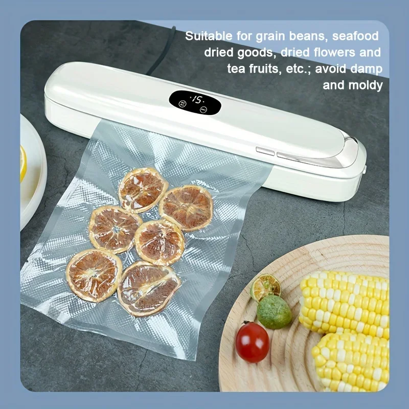 Standard Household Multifunctional Automatic Vacuum Sealing Machine, Small Portable Kitchen Dry And Wet Dual-use  для пакетов