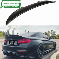High Quality CARBON FIBER REAR WING TRUNK LIP SPOILER FOR BMW F32 F33 F36 4 Series 420 428 430 435 2014-2018 PSM Style