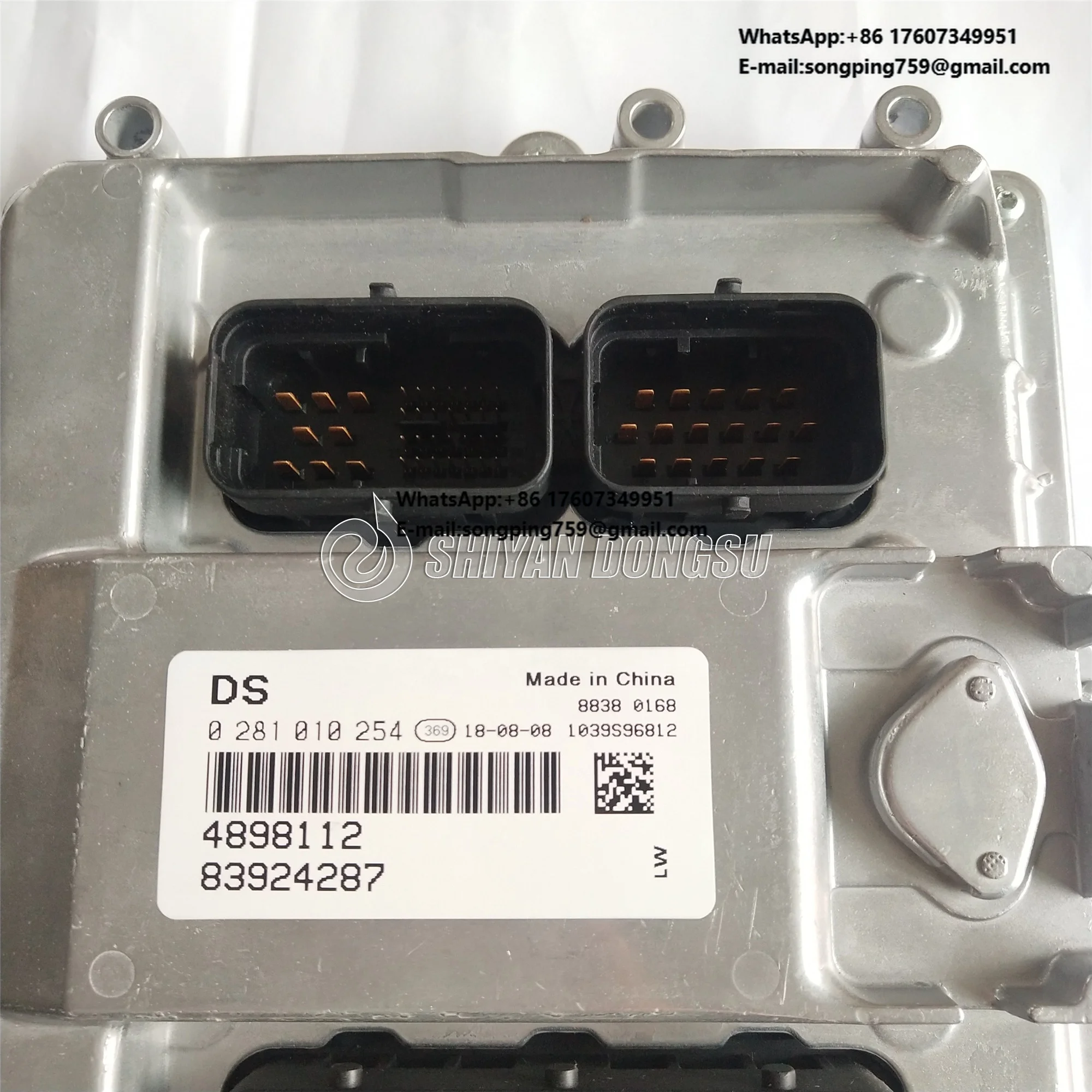 DSGenuine Diesel Engine Parts ISBE ECM ECU Electronic Control Module EDC7 4898112 0281010254