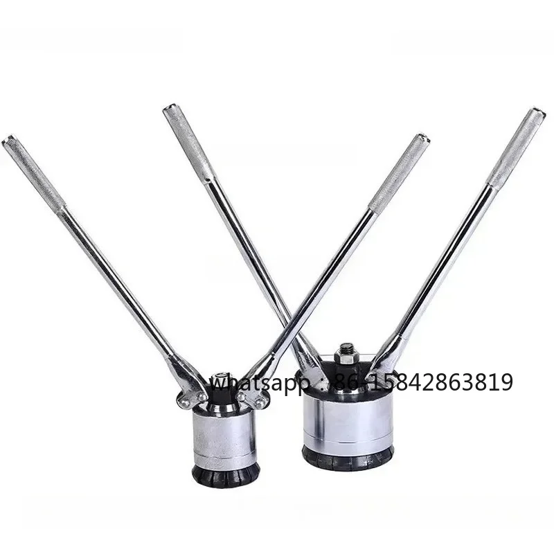 Stainless Steel Capping Machine for 200L Oil Drum, Compatible with 35mm & 70mm Caps