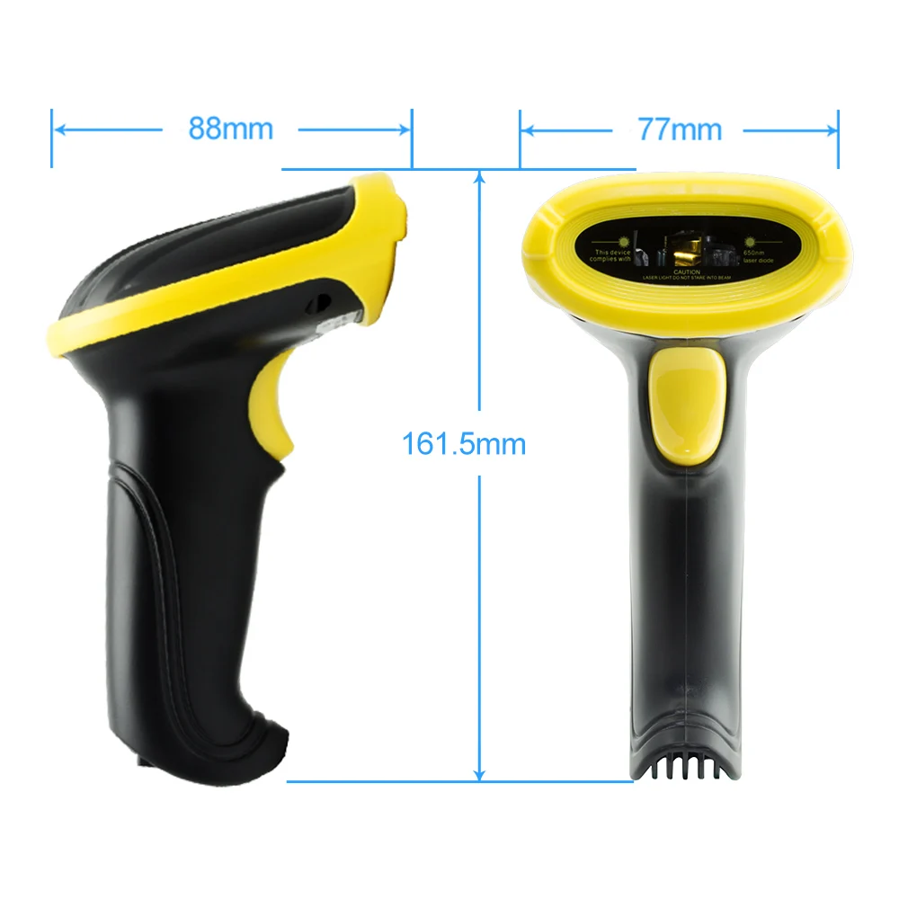 GTCODESTAR M-3100 High Performance Usb bar Code Reader Wired Laser Gun 1D Scanning Machine Barcode Scanner